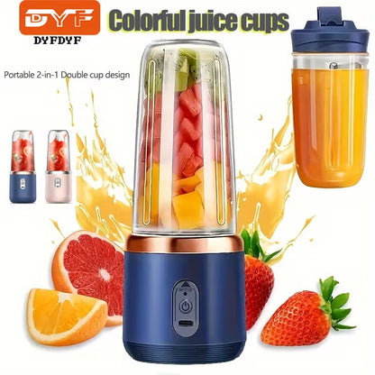 Blender & Juicer Portable 2-en-1 – Double Cup