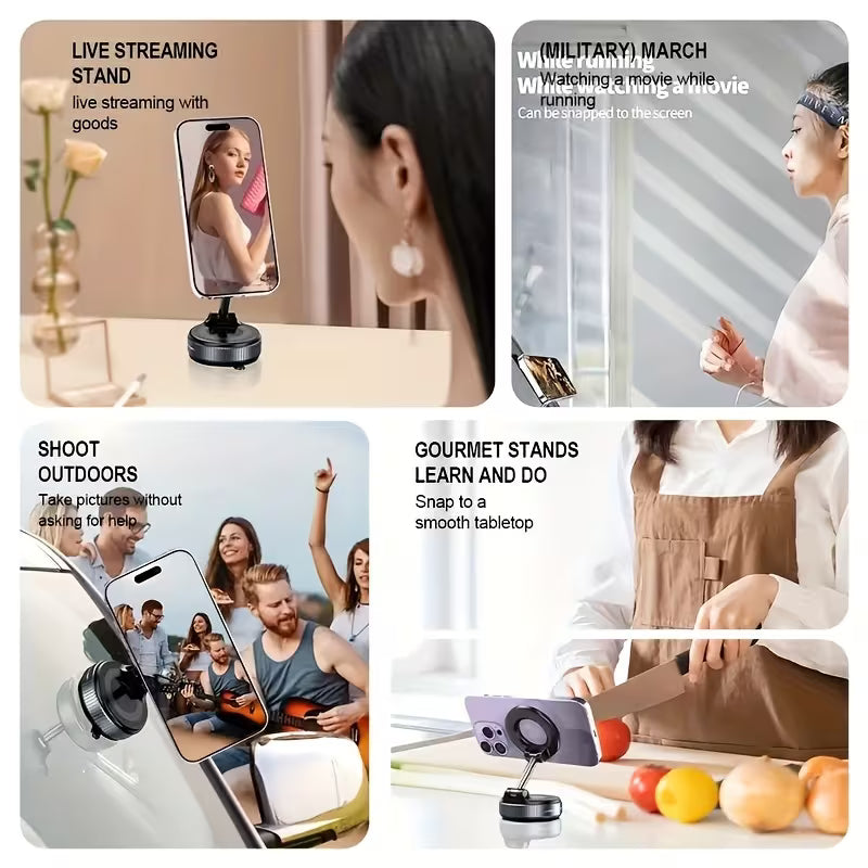 Support Téléphone Magnétique 360°