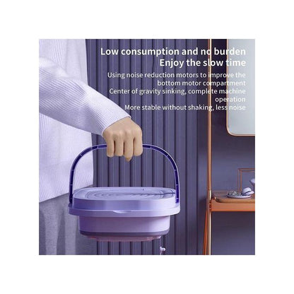 Mini Machine à Laver Portable & Pliable