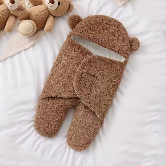 Couverture bébé oreilles ours