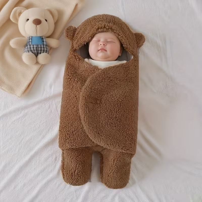 Couverture bébé oreilles ours