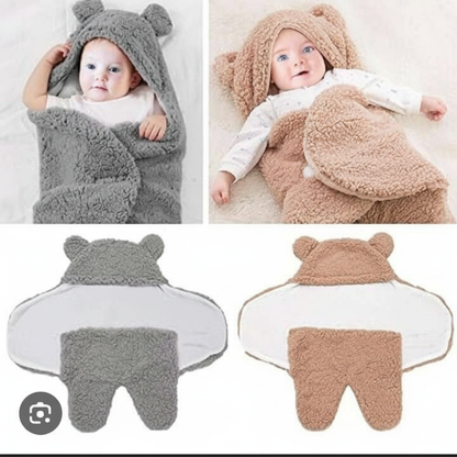 Couverture bébé oreilles ours